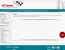 Tablet Screenshot of fcp-service.ru